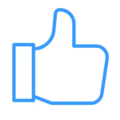 Home 28 wired outline 267 like thumb up hover up